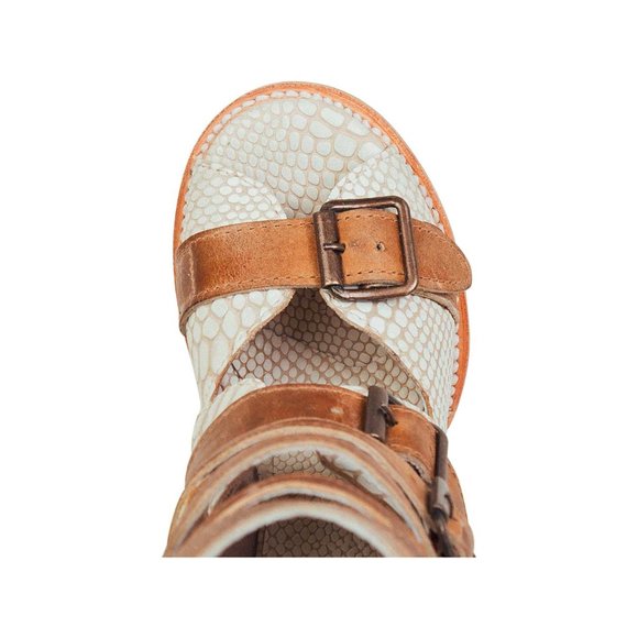 Freebird | White Snake Bond Bootie - Picture 5 of 6